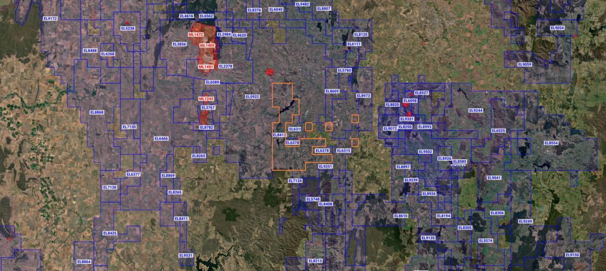 McPhillamys Gold MinView Map